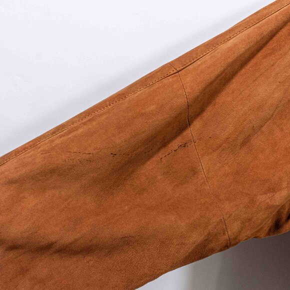 Loro Piana Deerskin Suede Leather Jacket Coat Made in Italy - Picture 8 of 16
